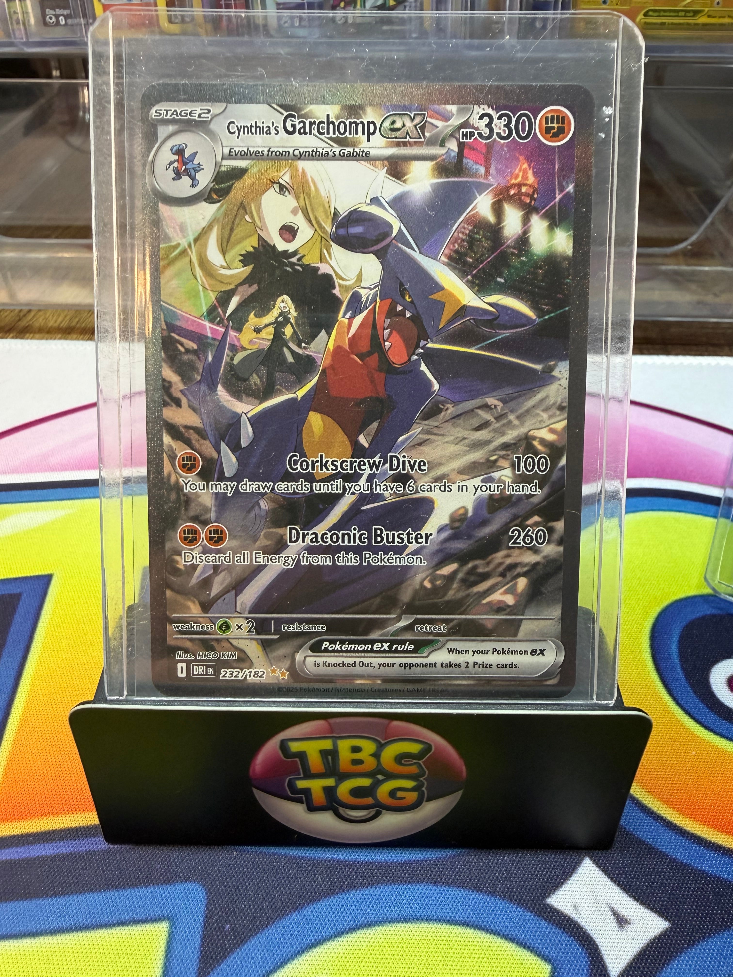 Cynthia’s Garchomp ex SIR 232/182