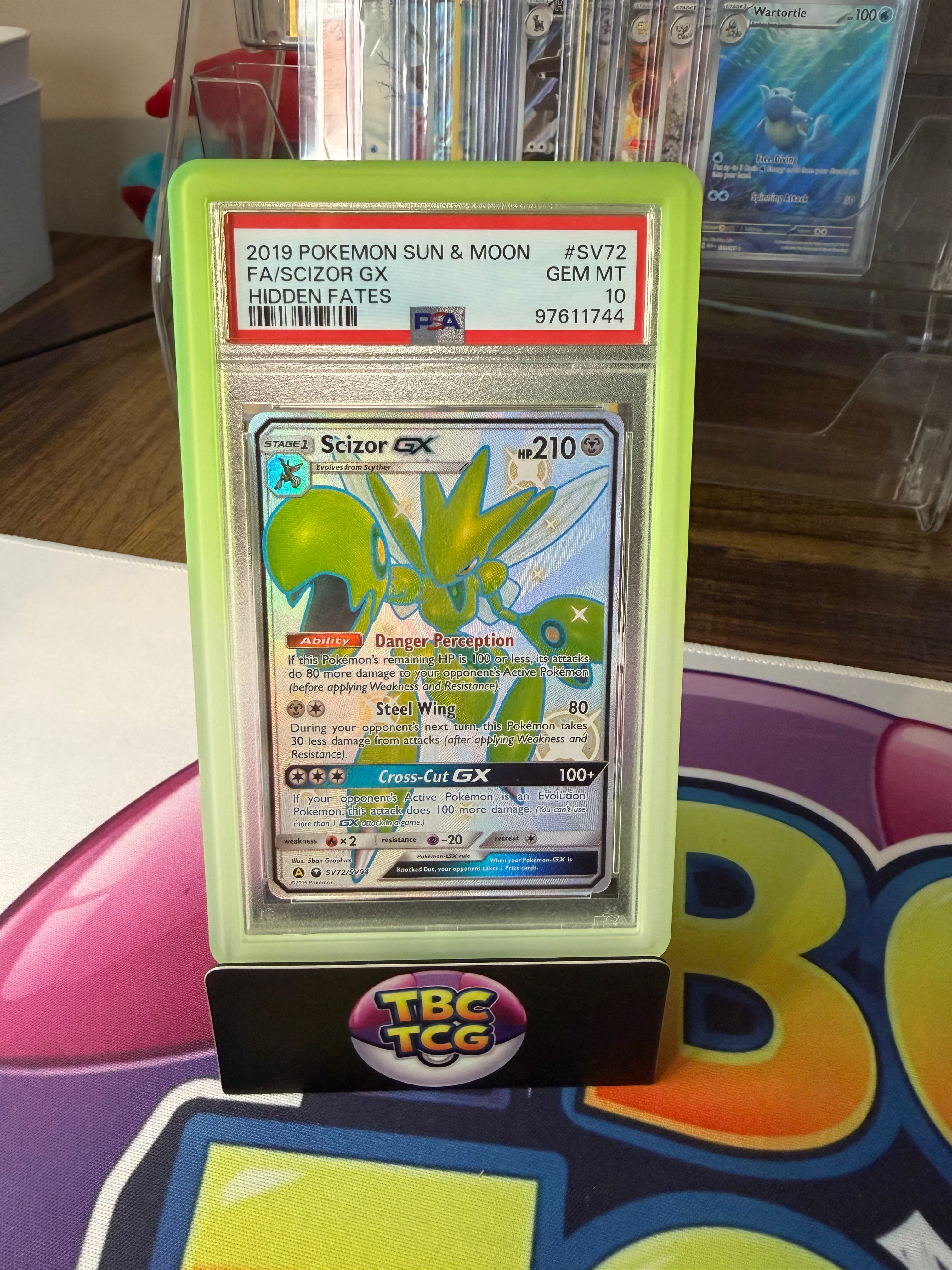 Scizor GX SV72 PSA 10